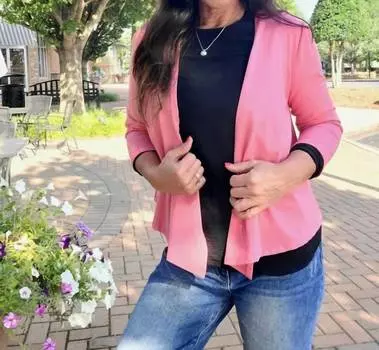 Короткая куртка цвета сорбет PURE essence, цвет sorbet