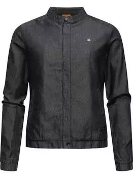 Короткая куртка из малавийского денима Ragwear, черный