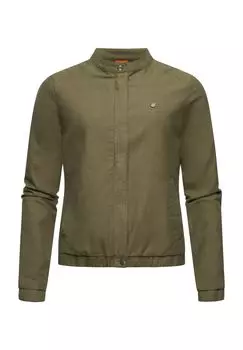 Короткая куртка Малави Лен Ragweartm, цвет Dark Olive