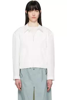 Короткая куртка на молнии Amomento, белый