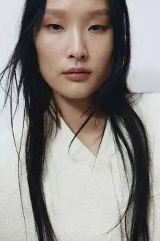 Короткая куртка-пилот H&M, бежевый