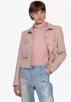 Короткая куртка Sportalm Kitzbhel с накладными карманами, цвет Diamond Rose