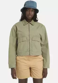 Короткая куртка Timberland "STRAFFORD WASHED CANVAS JACKET CASS", цвет Cassel Earth