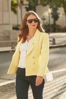 Короткая куртка в стиле ретро Joe Browns, желтый