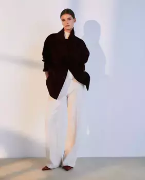 Короткая однотонная женская куртка ручной работы Woman El Corte Ingls, цвет Berenjena