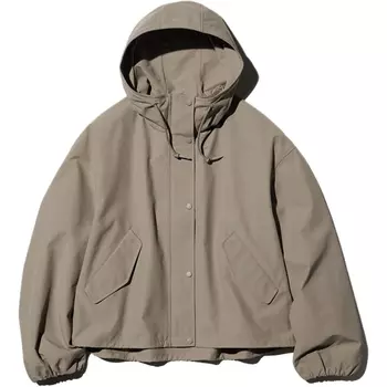 Короткая парка Uniqlo женская, 33 хаки