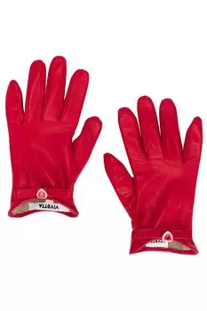 Короткая перчатка Vivetta, красный