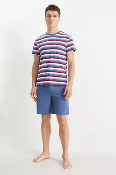 Короткая пижама C&A, синий