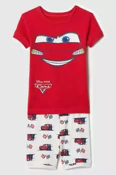 Короткая пижама Disney из органического хлопка (от 6 месяцев до 5 лет) Gap, красный