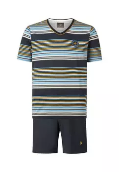 Короткая пижама DOSSARD JAN VANDERSTORM, цвет Gemustert