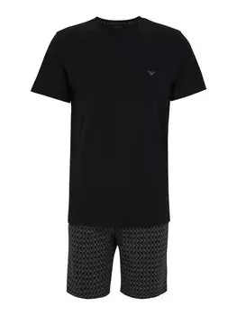 Короткая пижама Emporio Armani, черный
