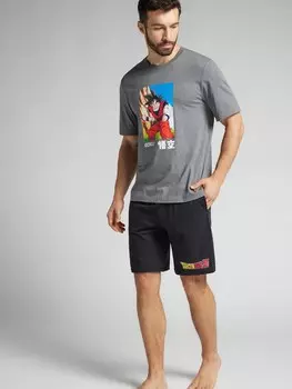 Короткая пижама INTIMISSIMI Dragon Ball Z, серый