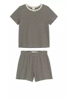Короткая пижама из двух частей из джерси ARKET