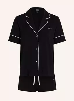 Короткая пижама KARL LAGERFELD, черный