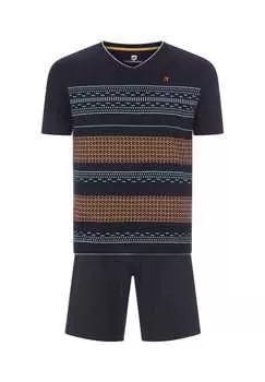 Короткая пижама rudewin Jan Vanderstorm, синий