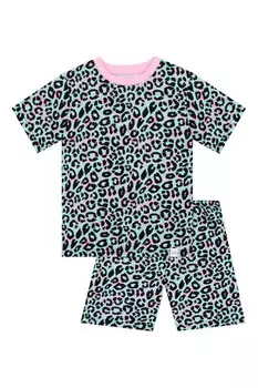 Короткая пижама с рисунком в виде животных Harry Bear, розовый