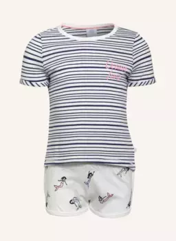 Короткая пижама Sanetta, белый