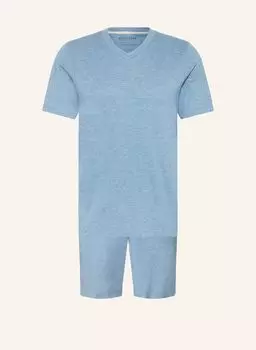 Короткая пижама современная ночная рубашка Schiesser, серый