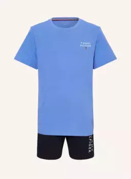Короткая пижама Tommy Hilfiger, синий
