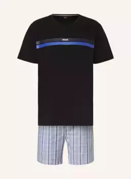 Короткая пижама urban short Boss, черный