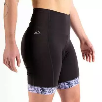 Короткая подводка-лайнер Alyssa Chammy женская Wild Rye, цвет Black/Jungle Cats