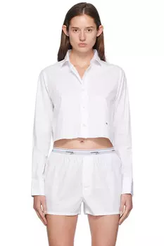 Короткая рубашка Hommegirls, белый