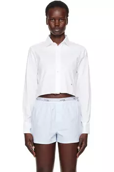 Короткая рубашка Hommegirls, белый