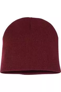 Короткая шапка YP Classics, бордовый