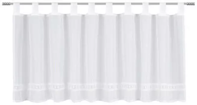 Короткая штора Esposa, белый