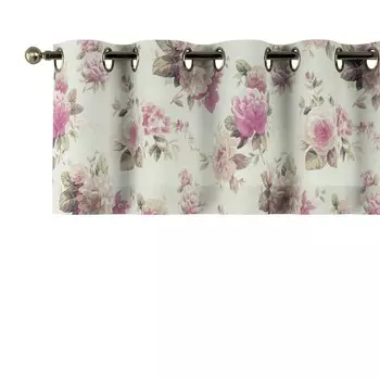 Короткая штора с люверсами Dekoria, белый