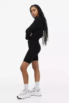 Короткая танкетка H&M, черный