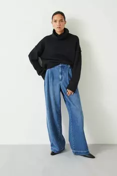 Короткая толстовка с высоким воротником Hush, черный