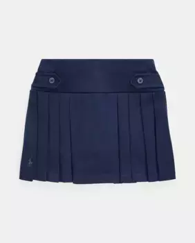 Короткая юбка для девочки темно-синего цвета Polo Ralph Lauren, темно-синий