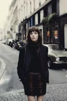 Короткая юбка из искусственного меха ZARA, шоколад