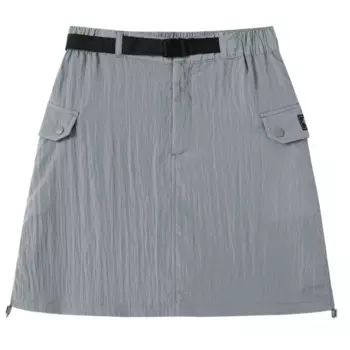 Короткая юбка-карго женская GAP, серый