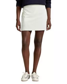 Короткая юбка Lauren Ralph Lauren, белый