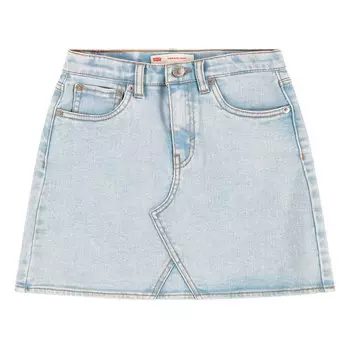Короткая юбка Levis High Rise Denim, синий