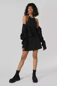 Короткая укороченная юбка Colin'S, черный