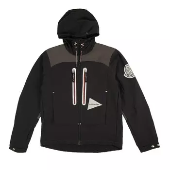 Короткая ветровка Moncler Itabashi, черная