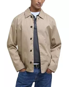 Короткая водонепроницаемая куртка Regular Fit Rokig Barbour, коричневый/бежевый