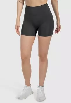 Короткие беговые тайтсы LAVINA Smilodox, антрацит