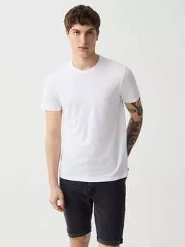 Короткие бермуды Slim-Fit из эластичного денима Ovs, цвет granite grey