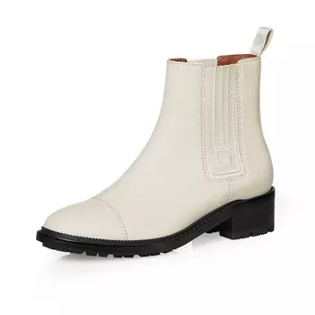 Короткие ботинки «Челси» Deep Breath на толстом каблуке, светло-коричневый