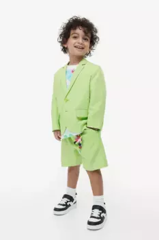Короткие брюки чинос H&M, зеленый