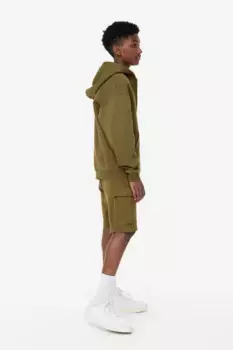 Короткие брюки-карго H&M, зеленый