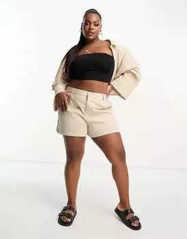 Короткие чиносы с камнями ASOS Curve