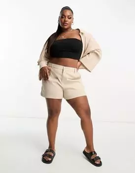 Короткие чиносы с камнями ASOS DESIGN Curve