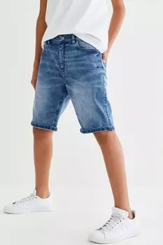 Короткие джинсовые шорты Next, синий