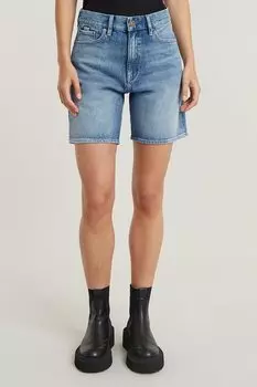 Короткие джинсы со средней посадкой на талии G-Star Raw, синий