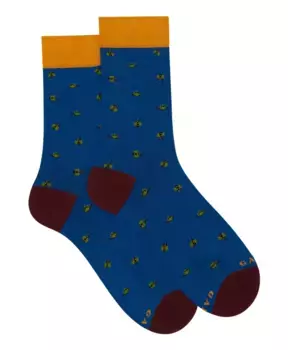 Короткие хлопковые носки с мотивом божьей коровки Gallo, мультиколор